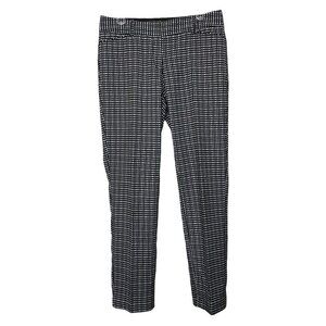 𝅺new - ZAC & RACHEL Black & White Checked Pants Academia- Size 10 NWOT